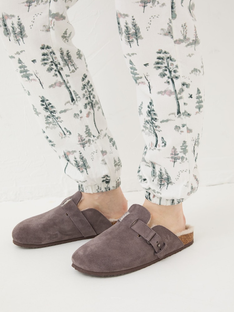 FatFace Elsie Purple House Shoes - Image 4 of 4 FatFace Elsie Purple House Shoes - Image 4 of 4