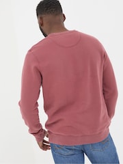 FatFace Brooke Pink Crew Neck Sweatshirt - Image 2 of 6