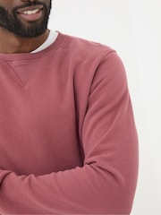FatFace Brooke Pink Crew Neck Sweatshirt - Image 4 of 6