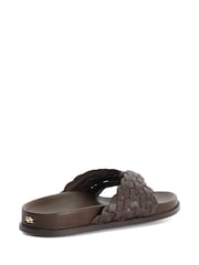 Dune London Brown Lindie Casual Sandals - Image 3 of 5