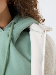 FatFace Violet Natural Fleece Jacket - Image 4 of 6