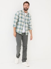 FatFace Grey Straight Cord Trousers - Image 1 of 5