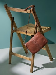 FatFace Eve Brown Crossbody Bag - Image 3 of 5