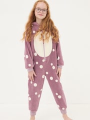 FatFace Purple Owl All-In-One - Image 4 of 8