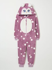 FatFace Purple Owl All-In-One - Image 8 of 8