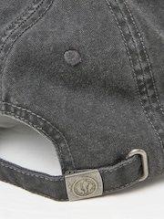 FatFace Charcoal Grey Embroidered Sun Cap - Image 2 of 4
