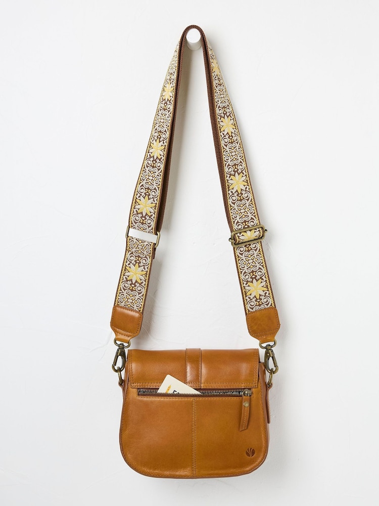 FatFace Sadie Brown Satchel Bag - Image 2 of 3