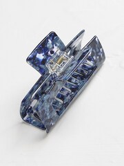 FatFace Blue Large Claw Clip - Image 2 of 2