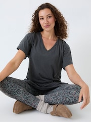 FatFace Grey Cotton Blend Abi T-Shirt - Image 3 of 5