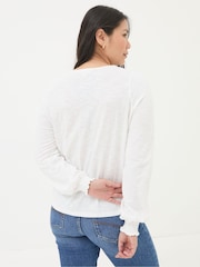 FatFace Wren White Top - Image 2 of 5