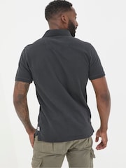 FatFace Black Pique Polo - Image 2 of 6