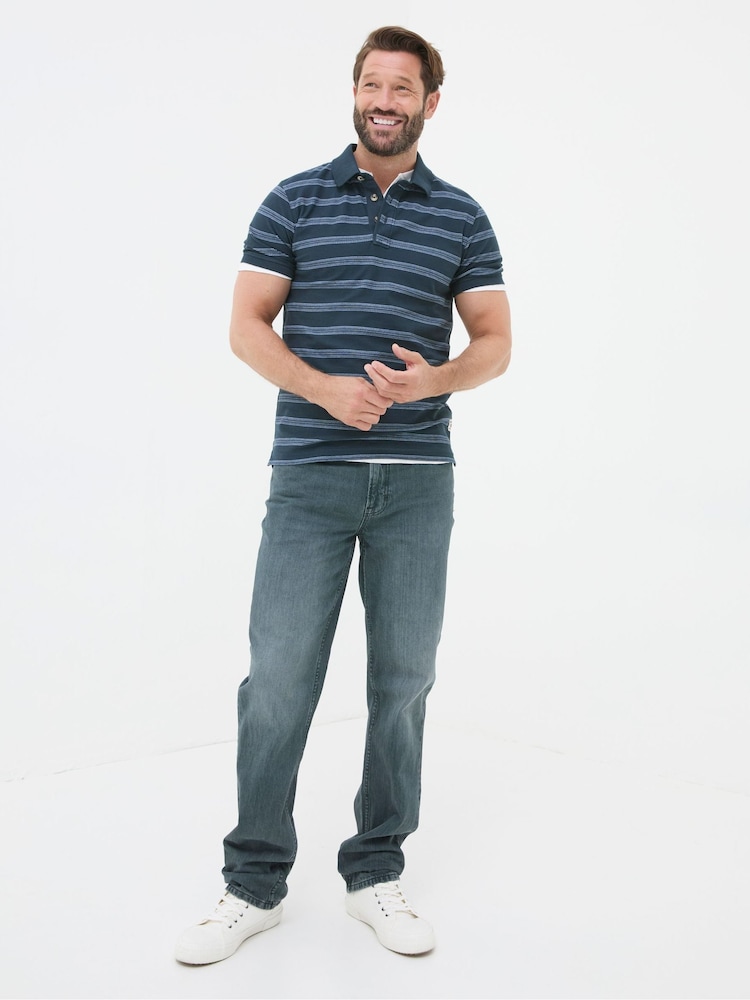 FatFace Dark Teal Blue Jeans - Image 1 of 5