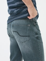FatFace Dark Teal Blue Jeans - Image 3 of 5