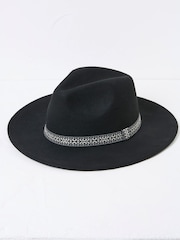 FatFace Fedora Black Hat - Image 1 of 2