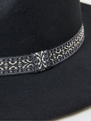 FatFace Fedora Black Hat - Image 2 of 2