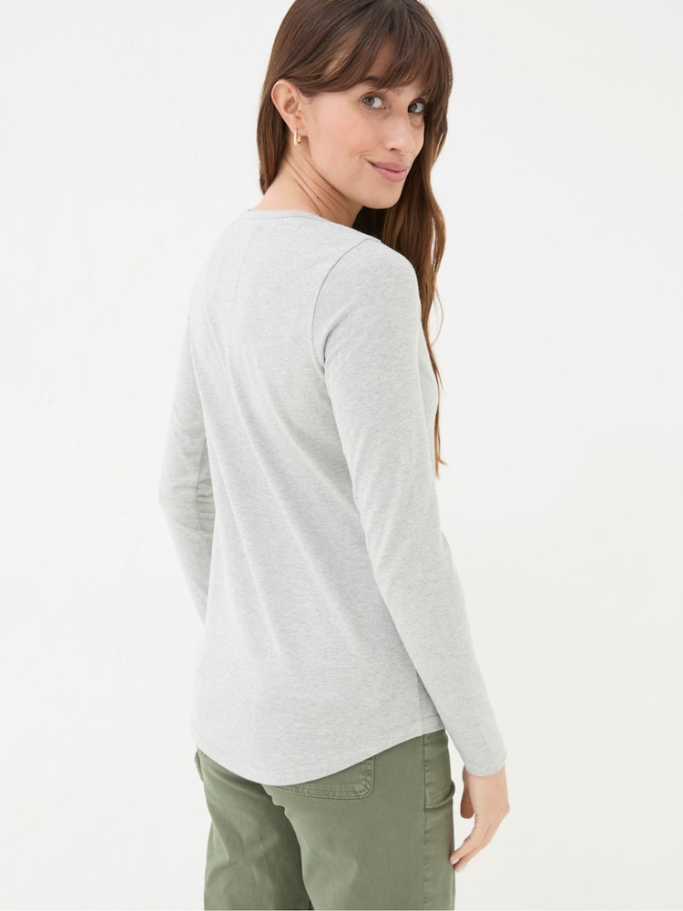 FatFace Bree Grey T-Shirt - Image 2 of 5