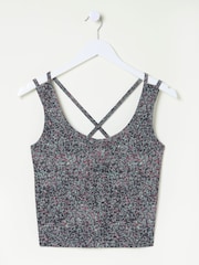 FatFace Elowen Grey Crop Top - Image 6 of 6