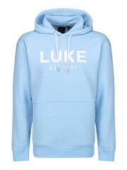 Luke 1977 Relaxed Fit Blue Grand Sky Hoodie - Image 4 of 6