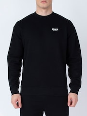 Luke 1977 Relaxed Fit Exceptional Black Sweatshirt - Image 1 of 6
