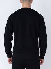 Luke 1977 Relaxed Fit Exceptional Black Sweatshirt - Image 2 of 6