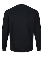 Luke 1977 Relaxed Fit Exceptional Black Sweatshirt - Image 5 of 6