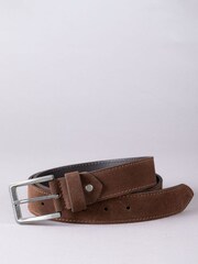 Lakeland Leather Brown Eskdale Suede Belt - Image 1 of 3
