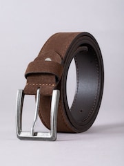 Lakeland Leather Brown Eskdale Suede Belt - Image 2 of 3