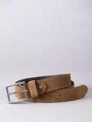 Lakeland Leather Tan Eskdale Suede Belt - Image 1 of 3