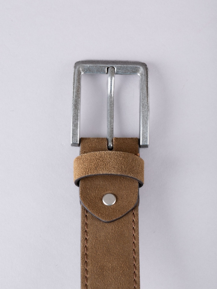 Lakeland Leather Tan Eskdale Suede Belt - Image 3 of 3