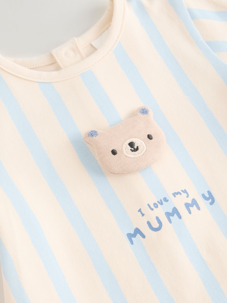 Neutral Baby Jersey Romper - Image 9 of 9