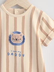 Blue Baby Jersey Romper - Image 3 of 6
