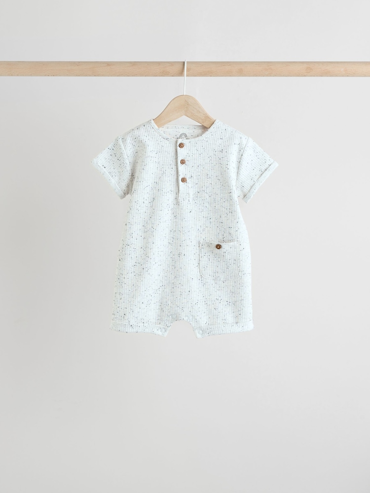 Mono Baby Jersey Rompers 4 Pack - Image 3 of 12