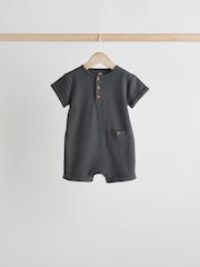 Mono Baby Jersey Rompers 4 Pack - Image 5 of 12