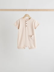 Mono Baby Jersey Rompers 4 Pack - Image 6 of 12