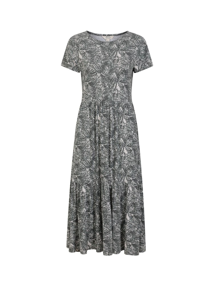 Mountain Warehouse Grey Sardinia Womens Tiered Dress - Image 1 of 6
