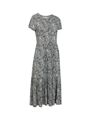 Mountain Warehouse Grey Sardinia Womens Tiered Dress - Image 2 of 6
