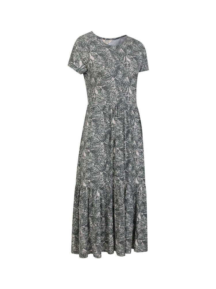 Mountain Warehouse Grey Sardinia Womens Tiered Dress - Image 2 of 6
