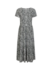 Mountain Warehouse Grey Sardinia Womens Tiered Dress - Image 3 of 6
