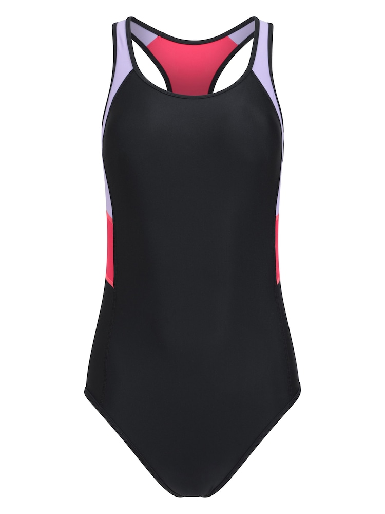 Mountain Warehouse Purple Take The Plunge Womens Swimsuit - Image 1 of 7
