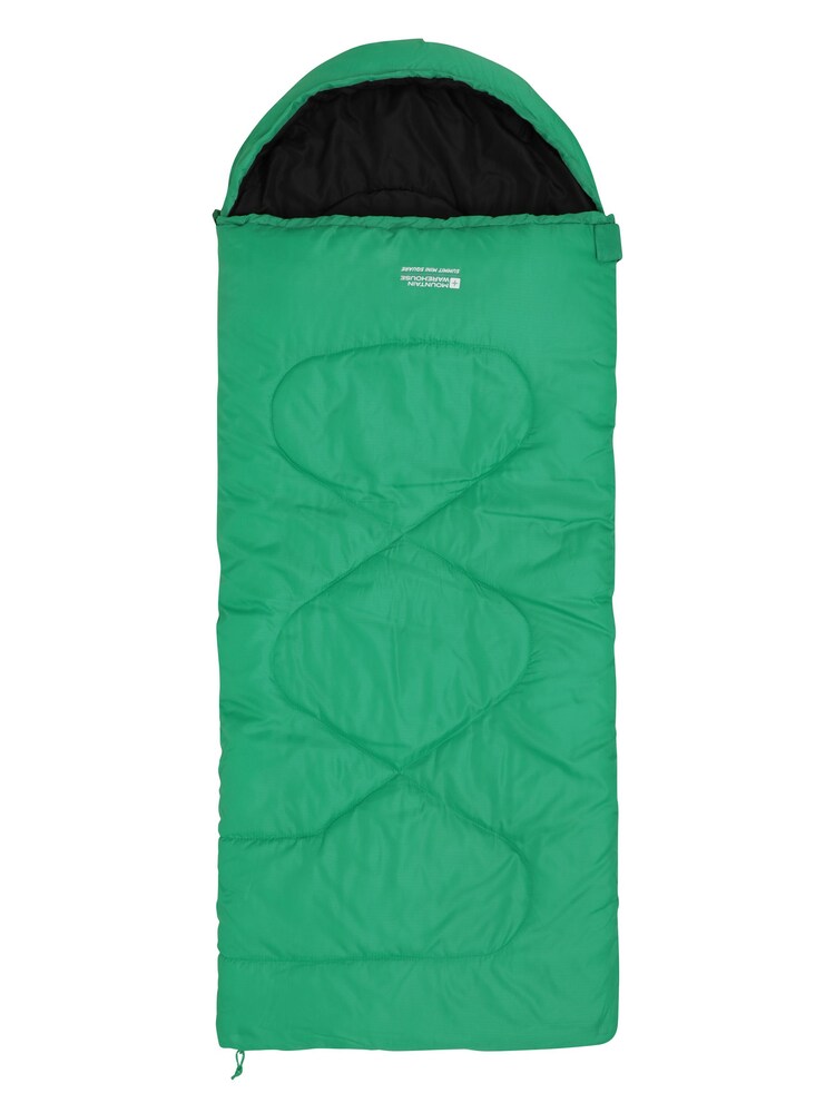 Mountain Warehouse Green Summit Mini Summer Sleeping Bag - Image 1 of 9