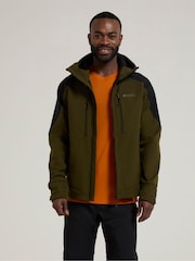 Mountain Warehouse Green Radius Mens Water-Resistant Softshell Jacket - Image 4 of 4