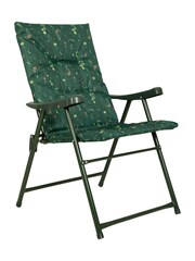 Mountain Warehouse Green Patterned Padded Folding Chair - Image 3 of 4