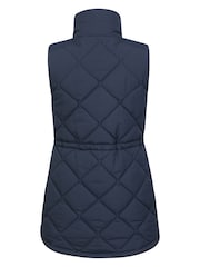 Mountain Warehouse Blue Womens Rye Long Quilted Gilet - Image 2 of 6