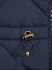 Mountain Warehouse Blue Womens Rye Long Quilted Gilet - Image 6 of 6