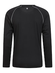 Mountain Warehouse Black Endurance Mens Long Sleeved Top - Image 2 of 6
