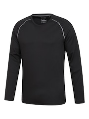 Mountain Warehouse Black Endurance Mens Long Sleeved Top - Image 4 of 6
