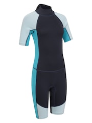 Mountain Warehouse Blue Womens Shorty 2.5/2mm Wetsuit - Image 2 of 6