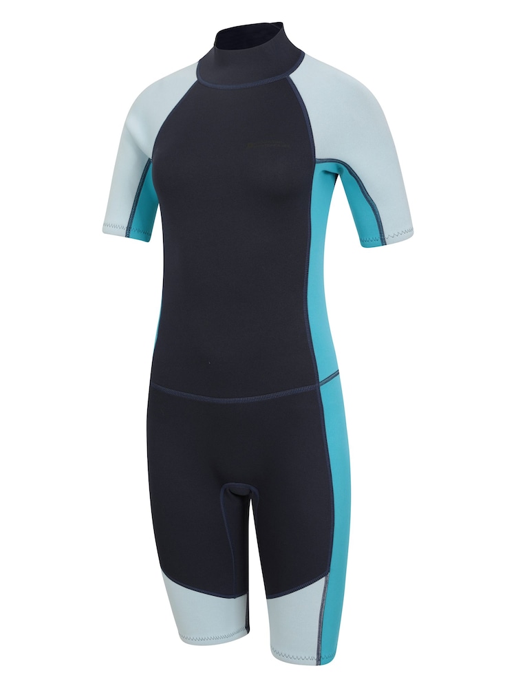 Mountain Warehouse Blue Womens Shorty 2.5/2mm Wetsuit - Image 4 of 6