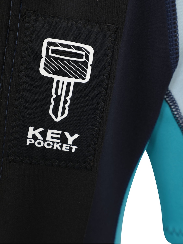 Mountain Warehouse Blue Womens Shorty 2.5/2mm Wetsuit - Image 5 of 6