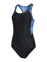 Mountain Warehouse Purple Take The Plunge Womens Printed Swimsuit - Image 4 of 7